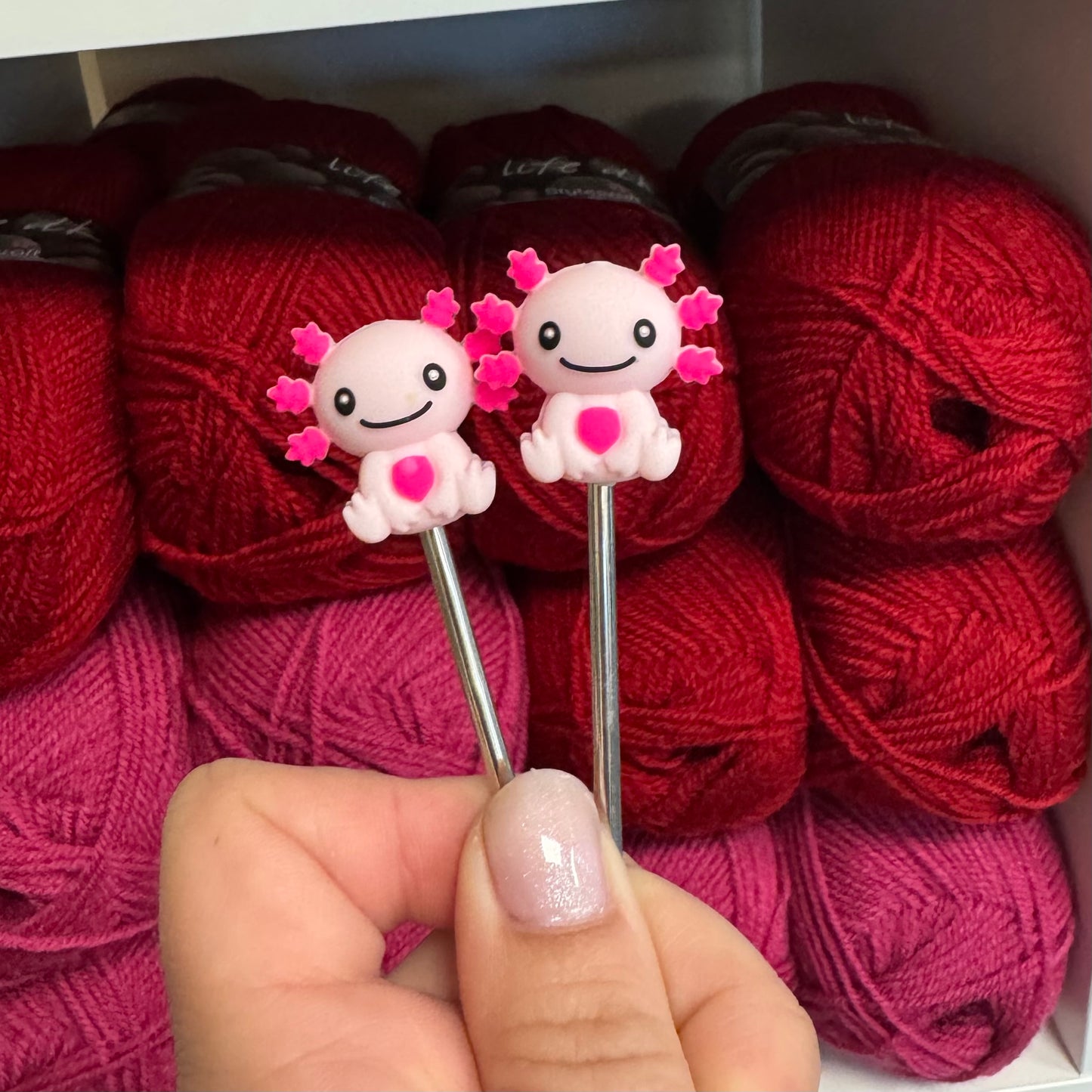 Axolotl Needle Stoppers