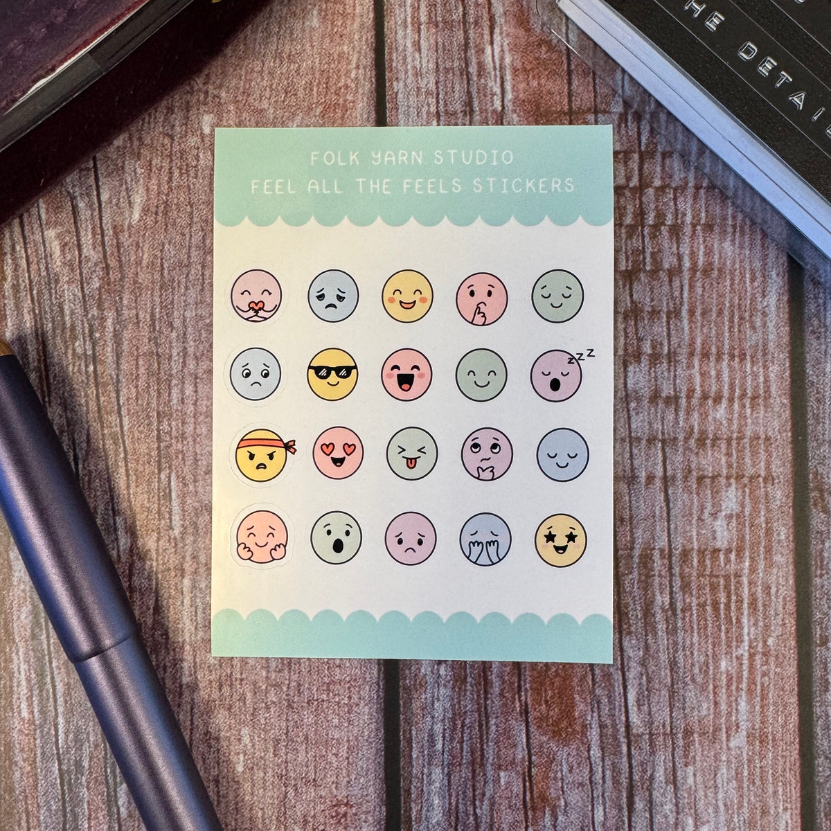 Feel All The Feels Mini Sticker Sheet
