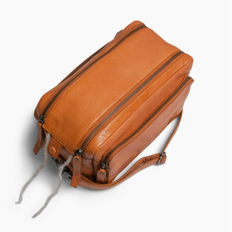 MUUD Stavanger Crossbody Project Bag- Whisky