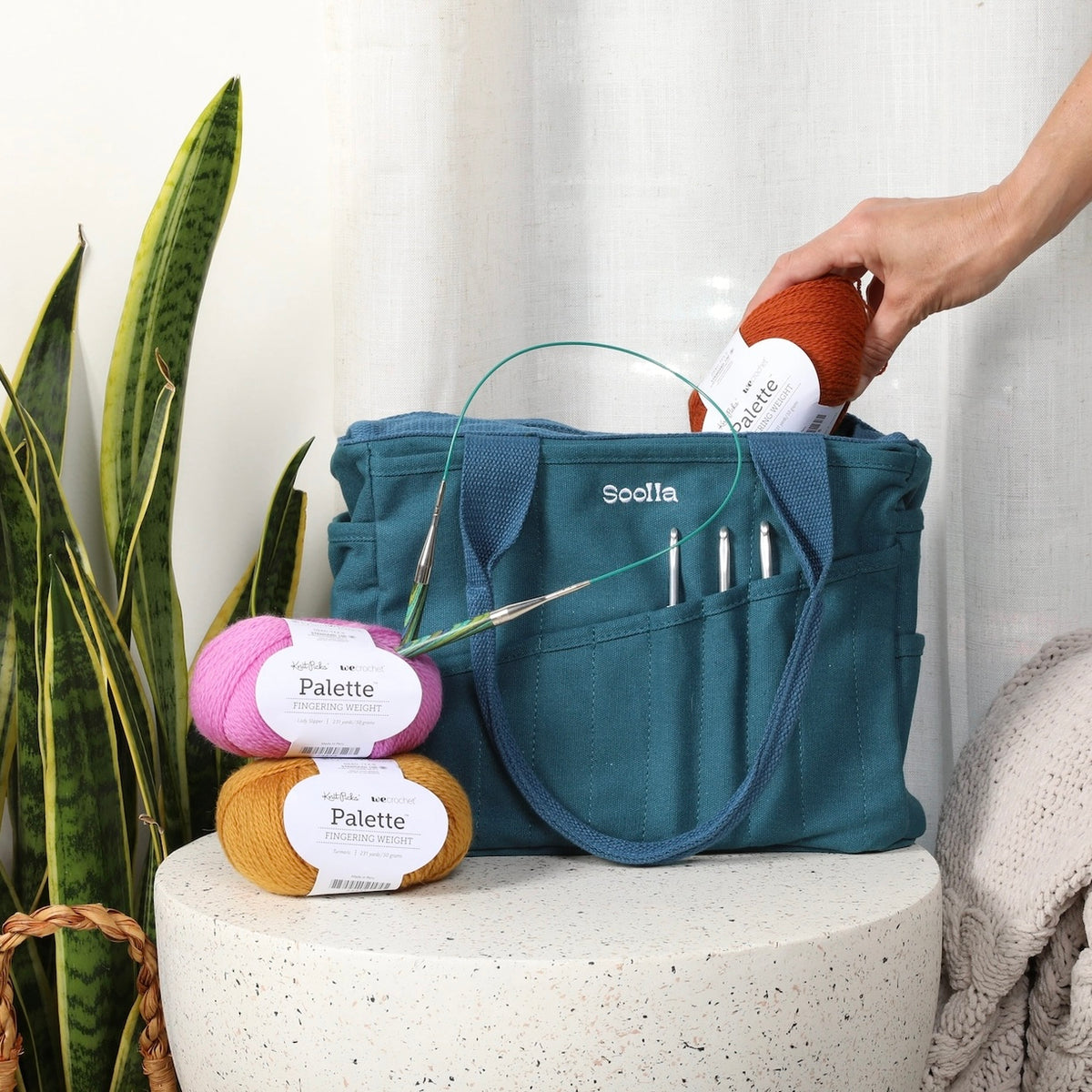 Soolla Studio Artist Bag- Aquamarine