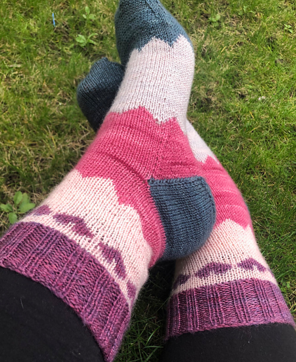Cosy Moments Sock Pattern PDF Download