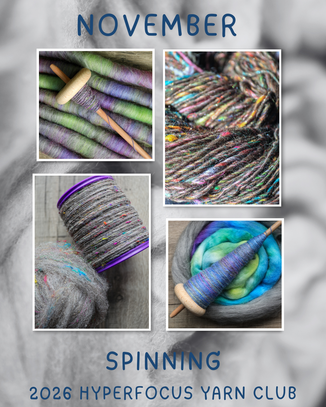 Hyper Focus Yarn Club- June