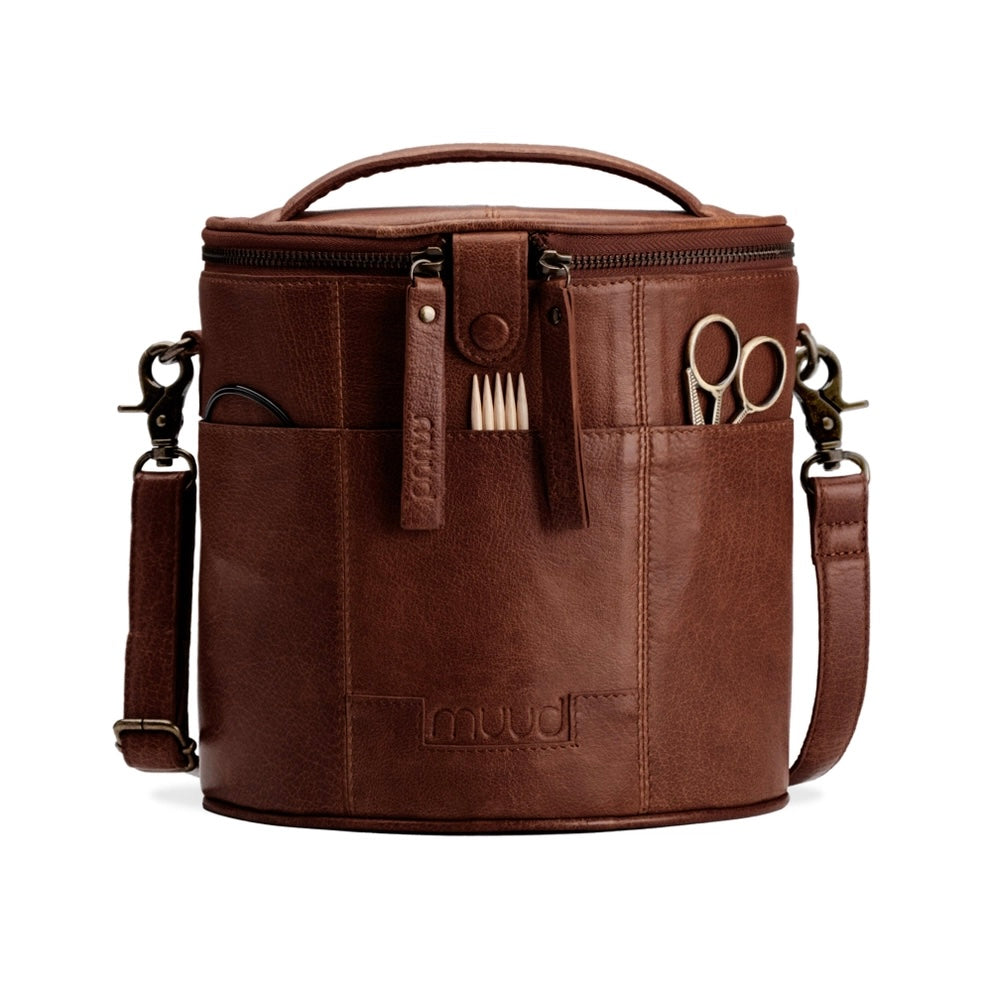 MUUD Grace Project Bag- Rich Brown