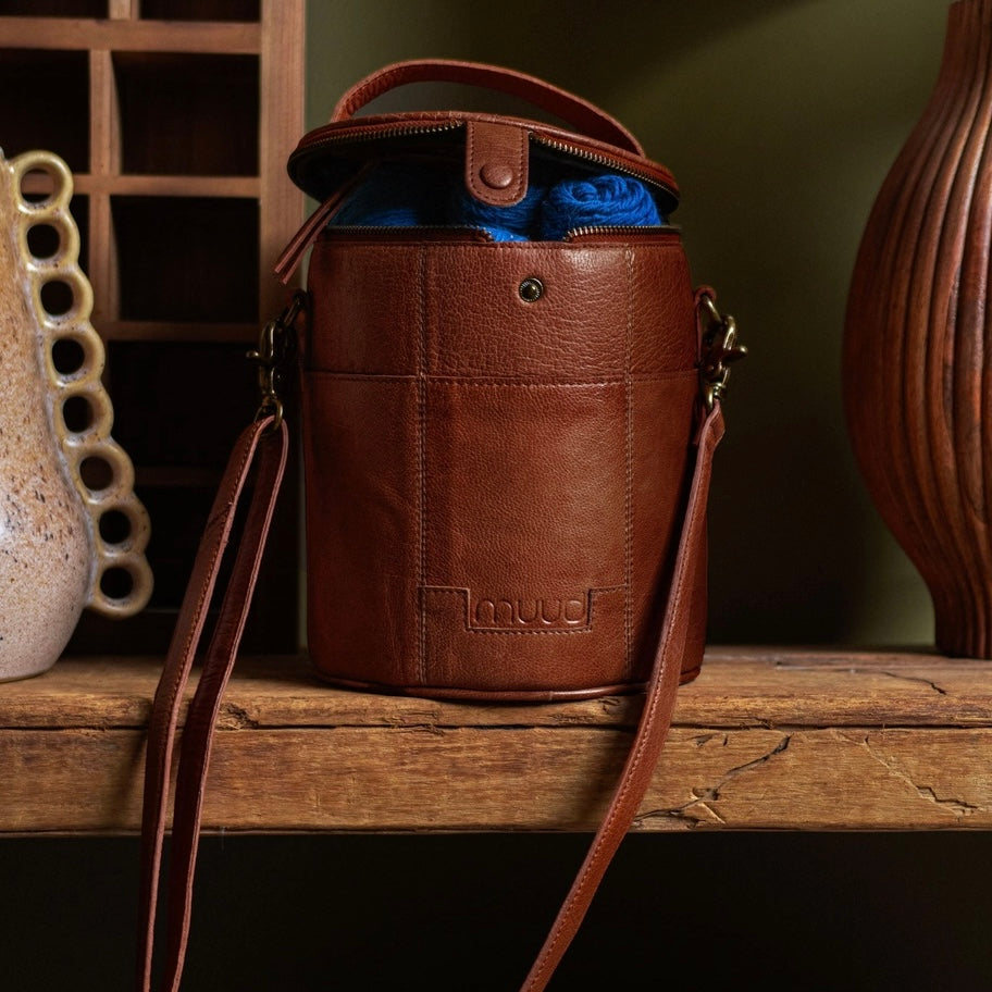 MUUD Saturn Project Bag- Rich Brown