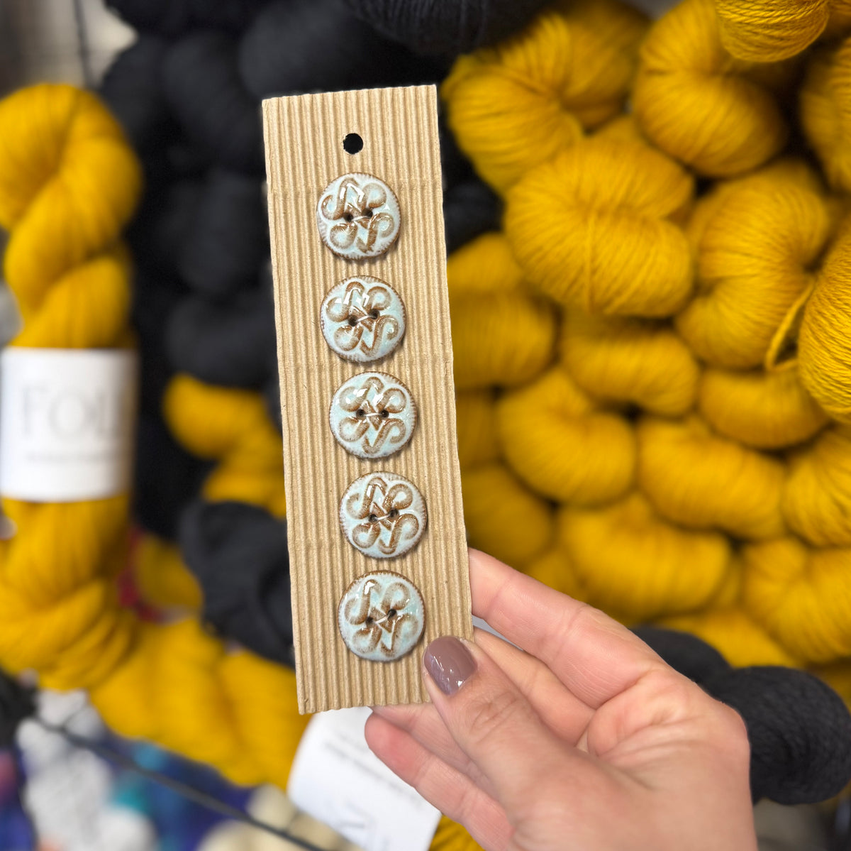 Folk Button Classic Buttons – Folk Yarn Studio