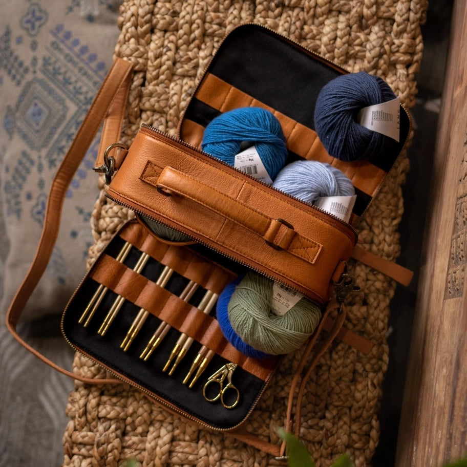 MUUD Lilly Crossbody Project Bag- Whisky