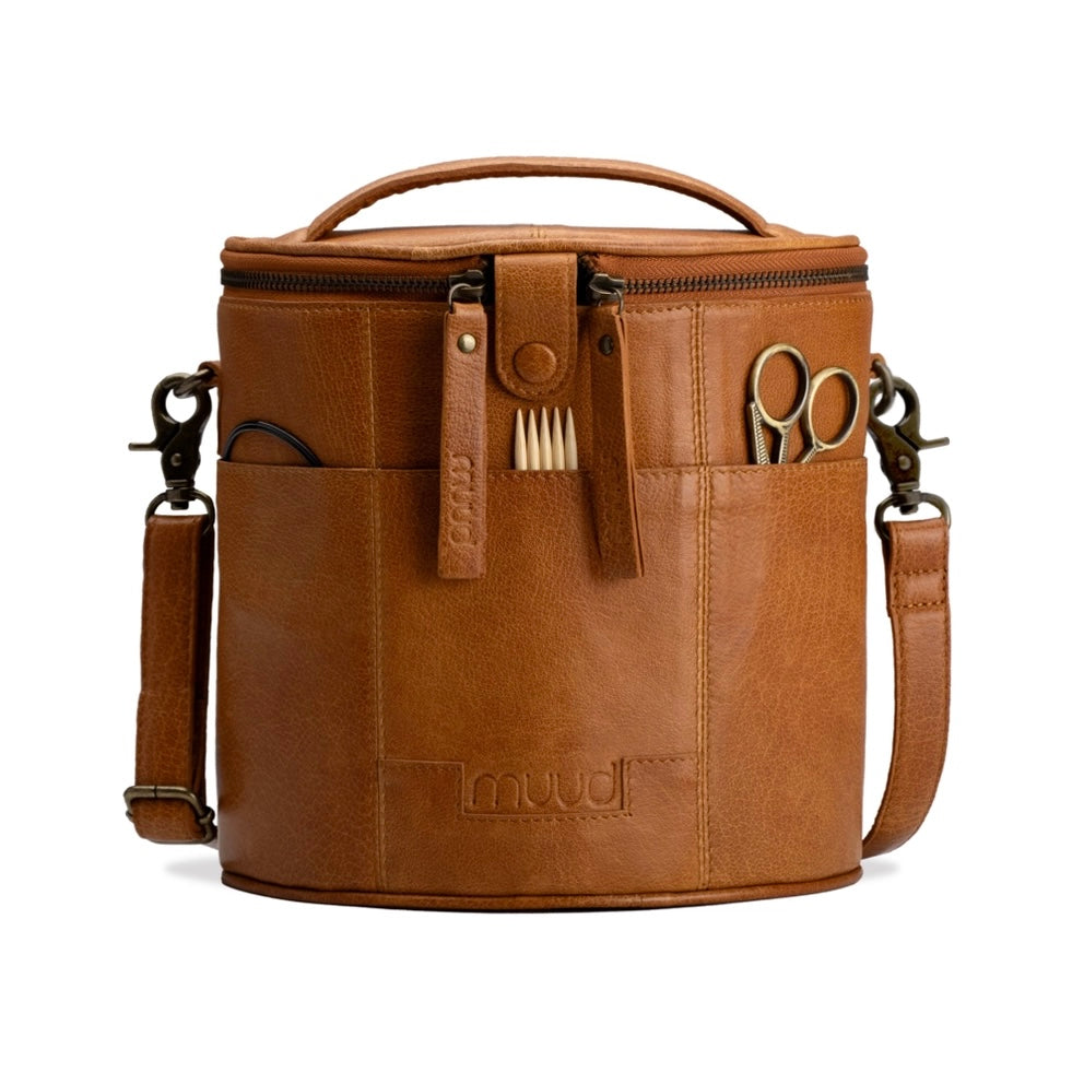 MUUD Grace Project Bag- Whisky