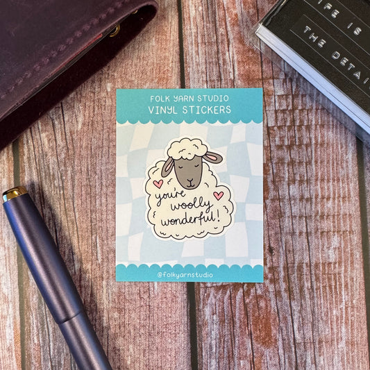 Your Woolly Wonderful Sticker