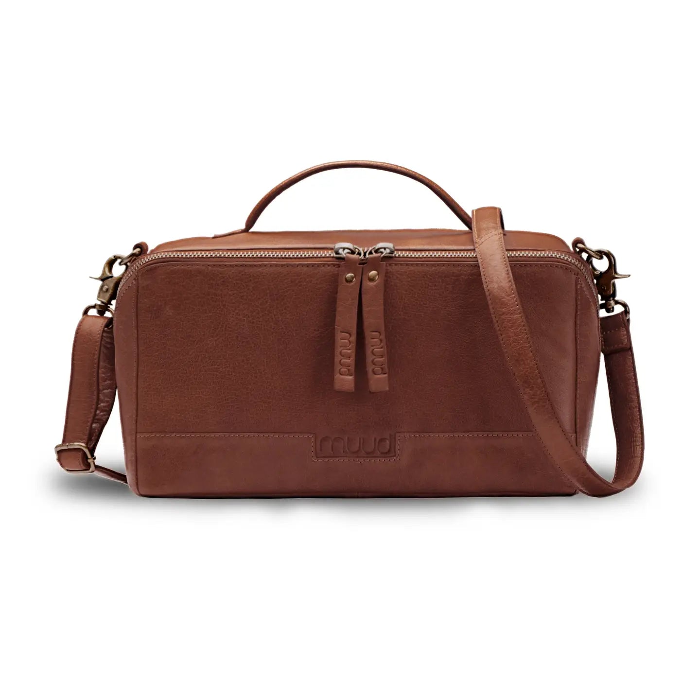 MUUD Cleo Midi Project Bag- Rich Brown