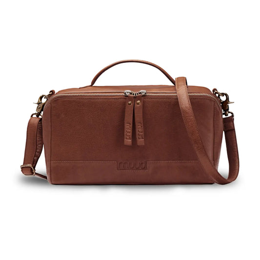 MUUD Cleo Midi Project Bag- Rich Brown