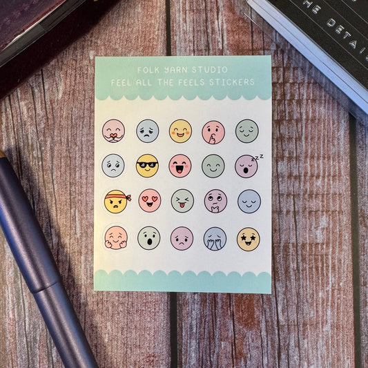 Feel All The Feels Mini Sticker Sheet