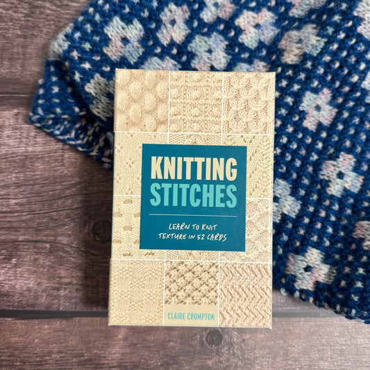 Knitting Stitches Card Deck