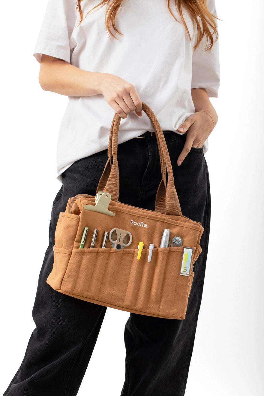 Soolla Studio Artist Bag- Cinnamon