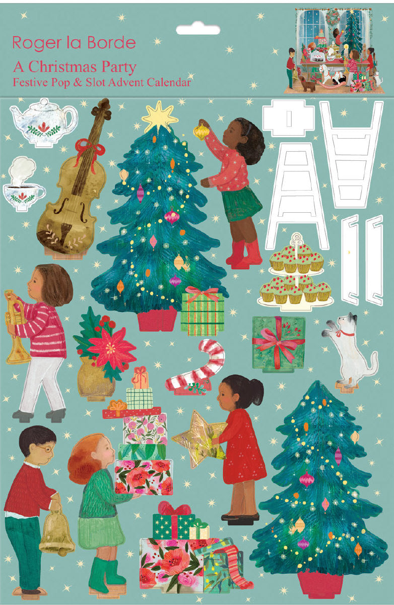 A Christmas Party Large Pop & Slot Advent Calendar