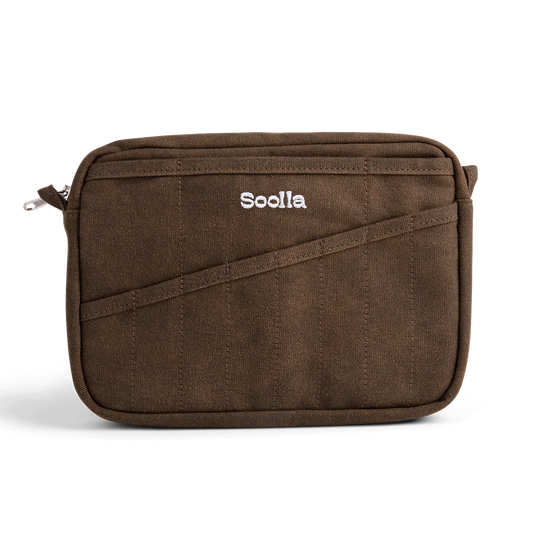 Soolla Studio Artist Pouch- Coffee Bean