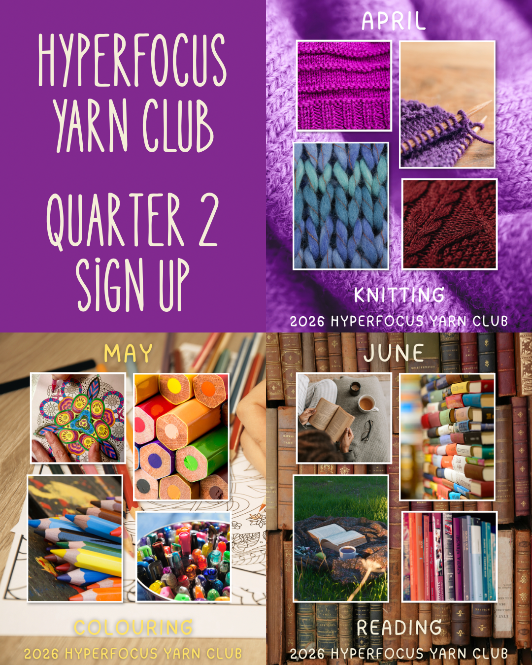 Quarterly Shipping Option for 2026 Club QUARTER 2