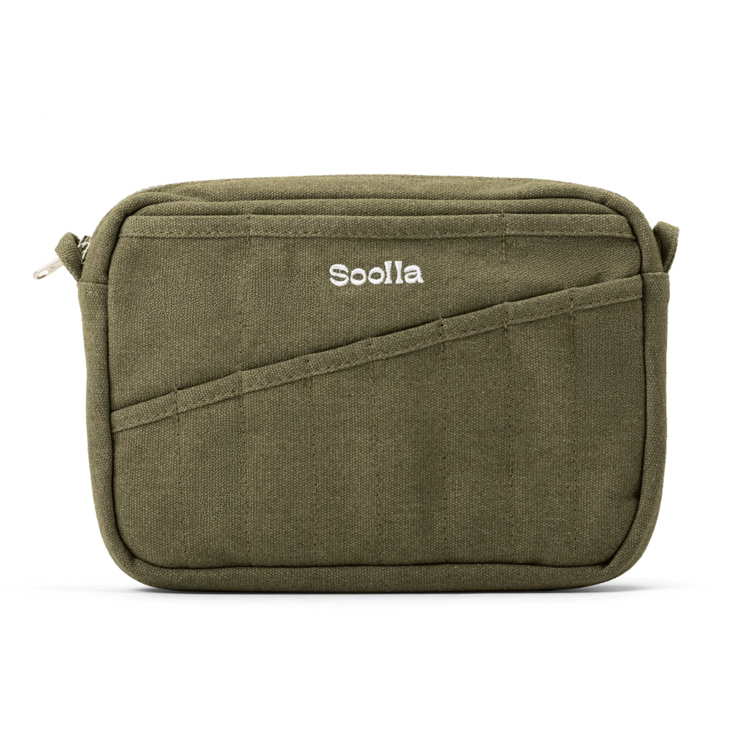 Soolla Studio Artist Pouch- Forest Green