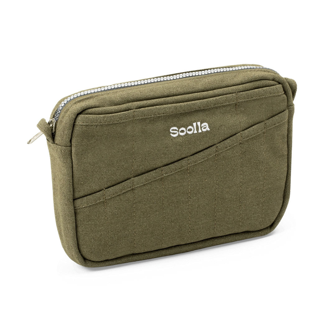 Soolla Studio Artist Pouch- Forest Green