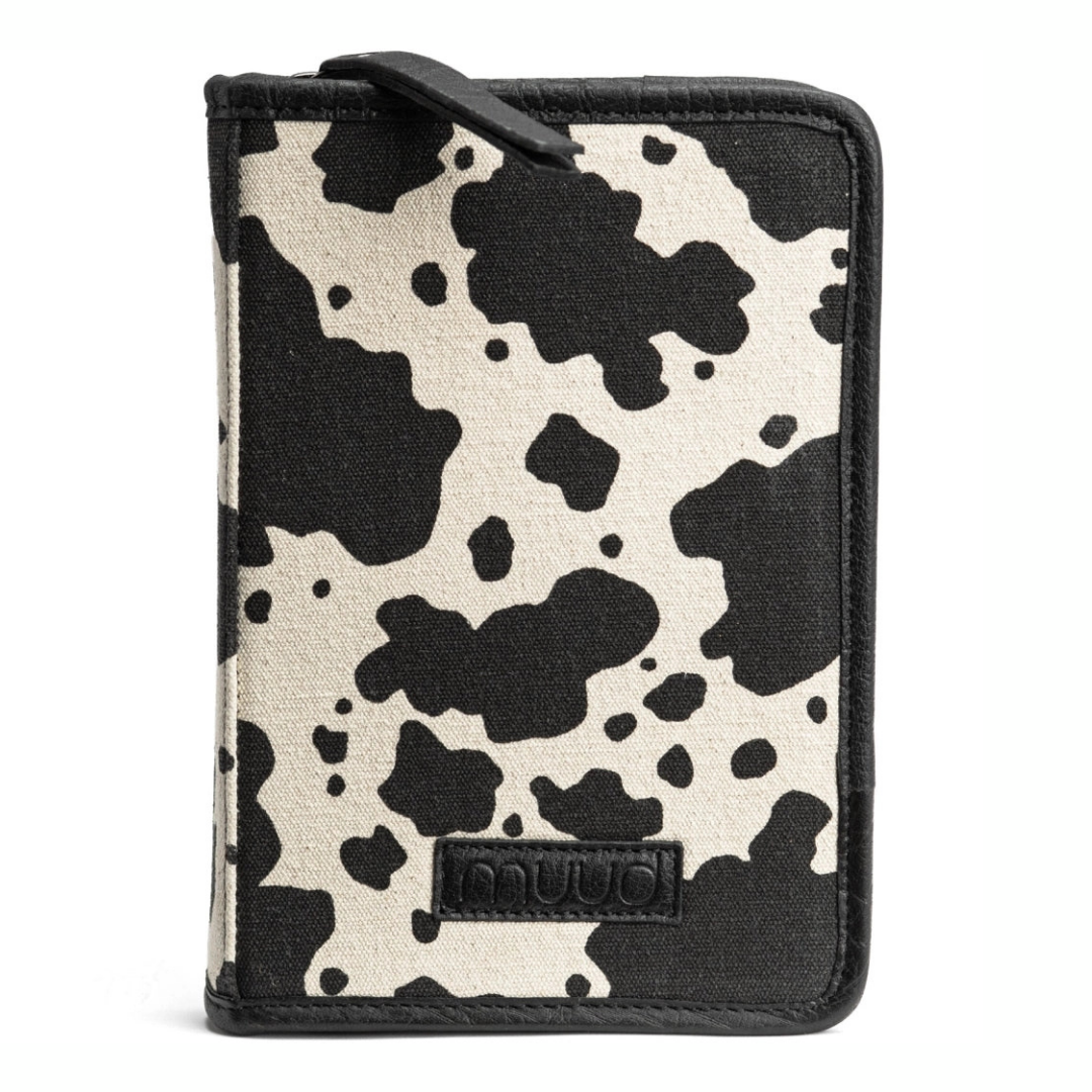 MUUD Effi Case- Cow Print Canvas