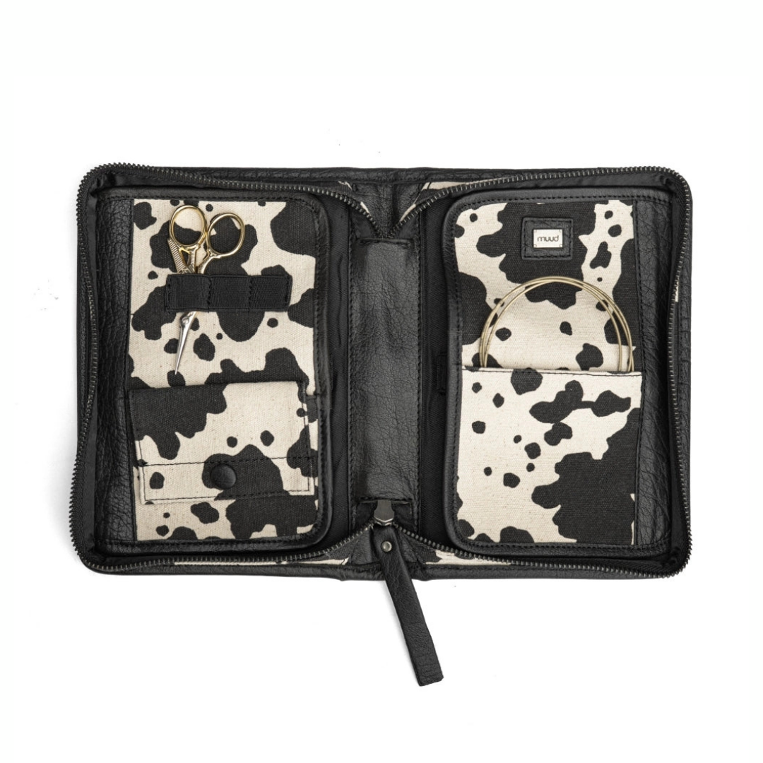 MUUD Effi Case- Cow Print Canvas