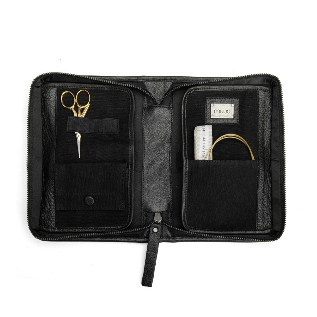 MUUD Effi Case- Black Canvas