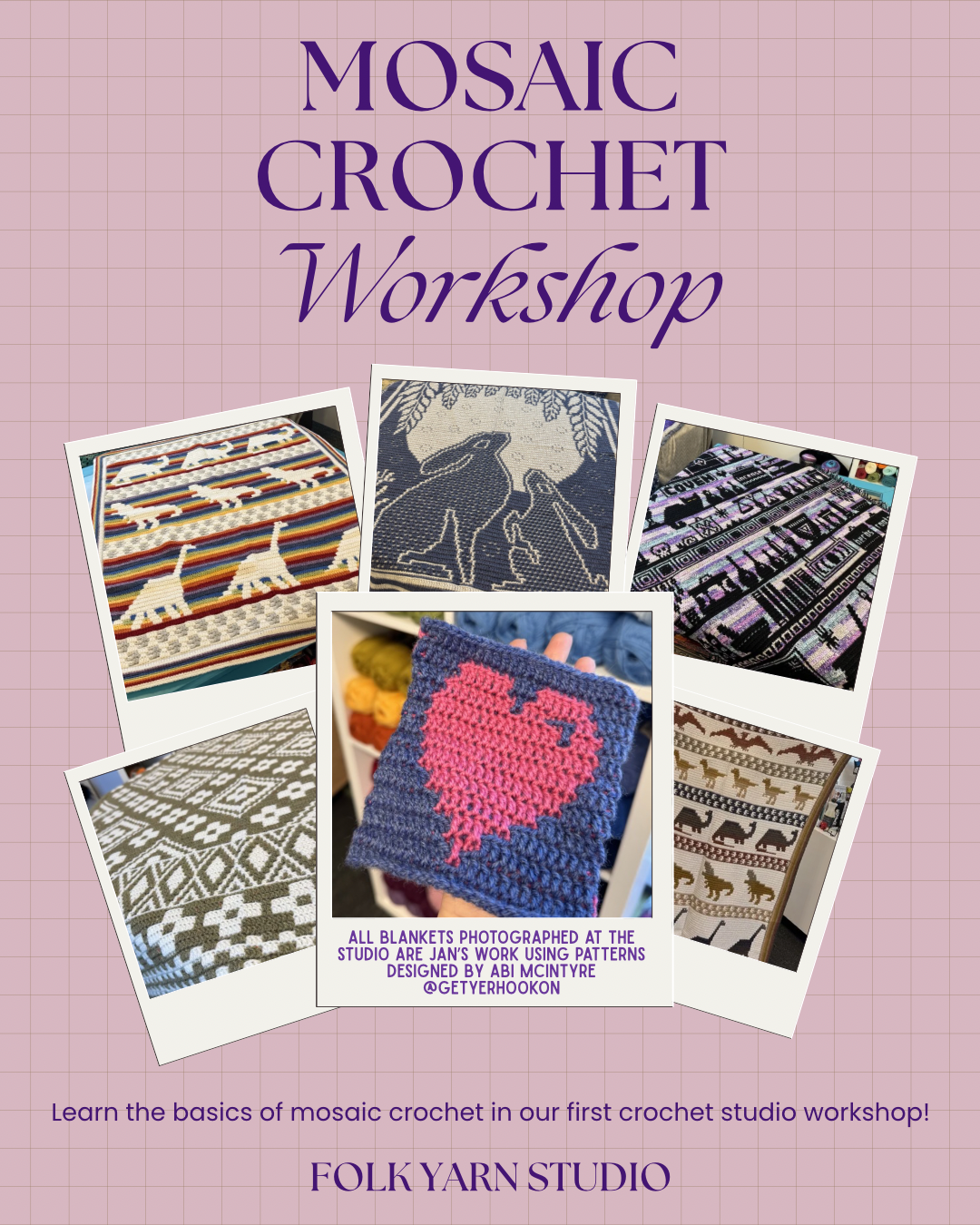 Mosaic Crochet Workshop